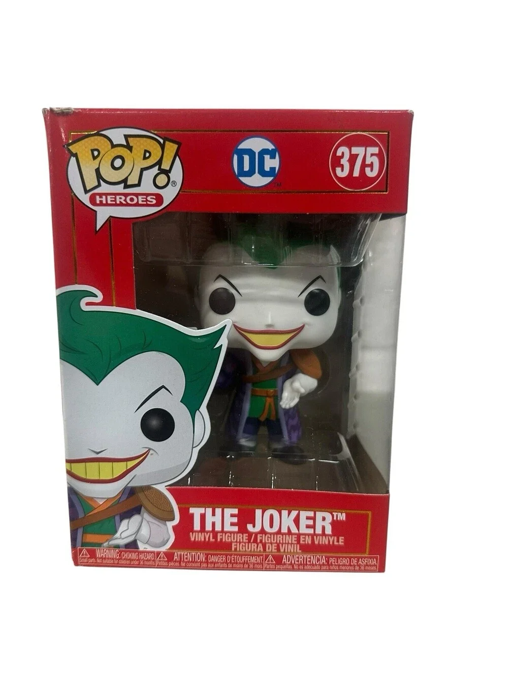 Funko Pop! The Joker Imperial Palace Figure -  375 Batman DC Red Box
